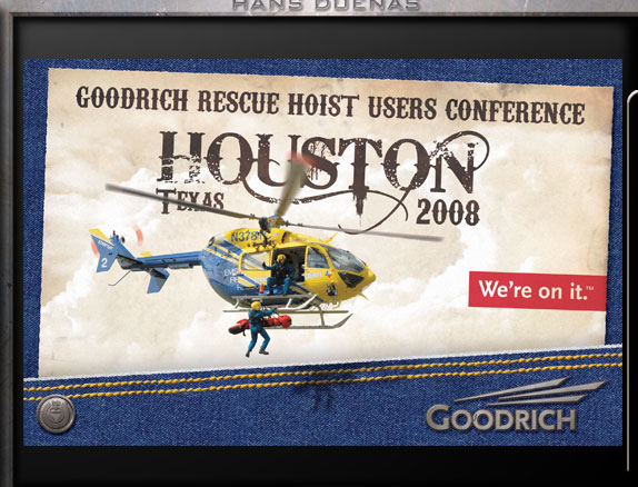 Marketing goodrich postcard