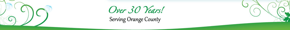 Over 30 Years Serving Orange County banner